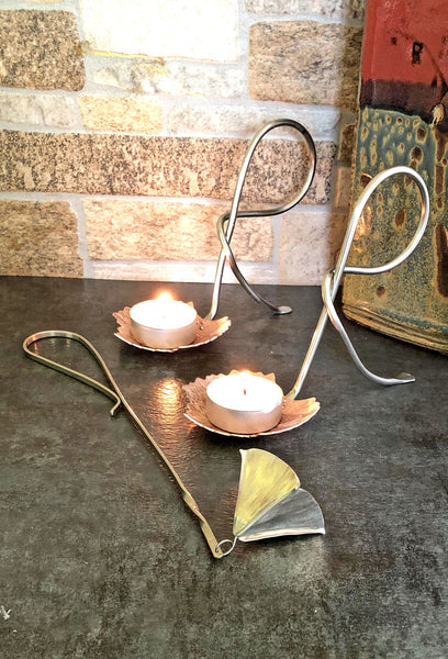 Candle Snuffer with Silver Handle