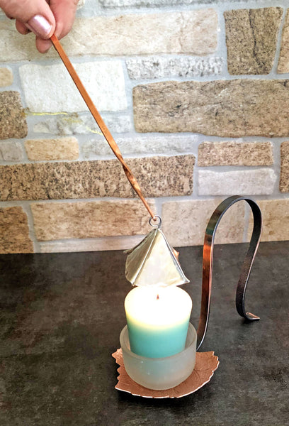 Candle Snuffer with Copper Handle