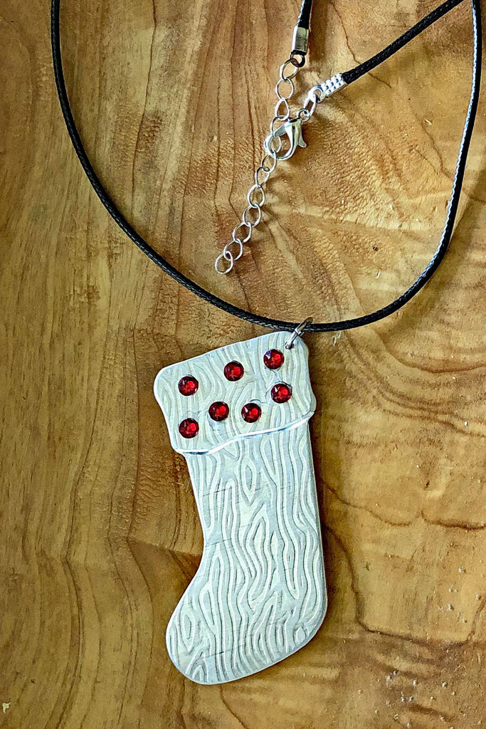 Stocking Ornament Necklace